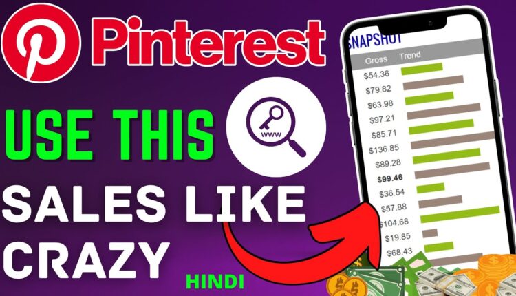 Pinterest Affiliate Marketing [New Full Training] 2022 | Clickbank Tutorial | Free Traffic