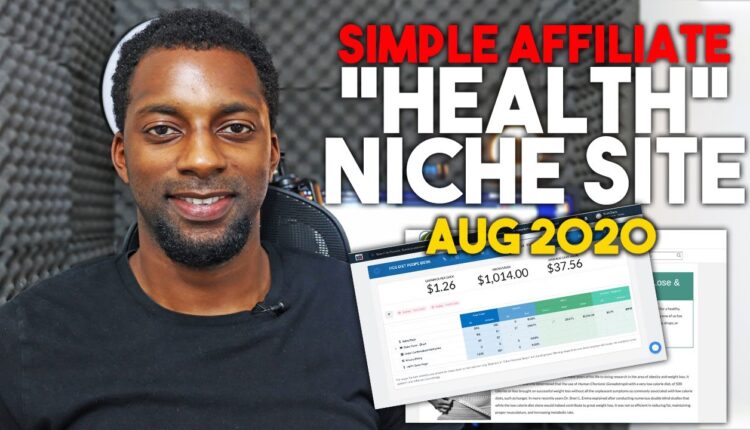 This Simple "HEALTH" Niche Site Makes $1,607+/pm WITHOUT Amazon OR ClickBank Affiliate (EP10)