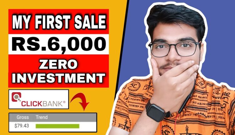 My First CLICKBANK Sale | ClickBank Affiliate Marketing Training 2022
