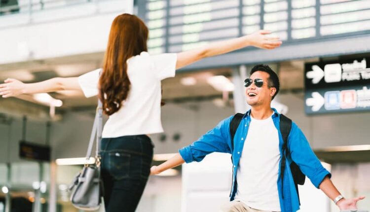 two couple see each other again