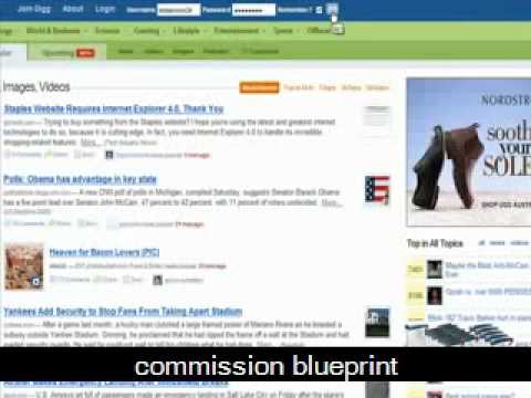 Commission Blueprint Review - affiliate marketing clickbank tips