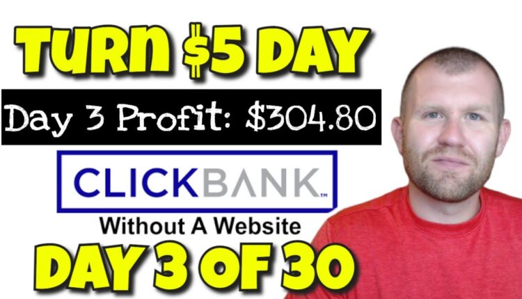How I Made $304 In 48 Hours With Clickbank Affiliate Marketing (Day 3: PROOF INSIDE)