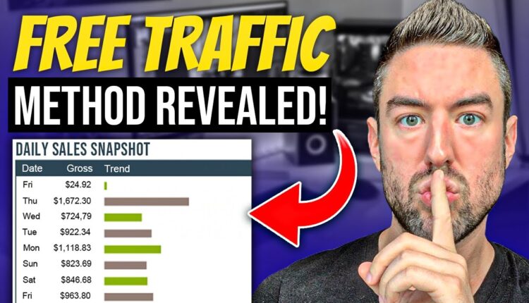 Clickbank Affiliate Marketing FREE Traffic Method REVEALED! (Fast & EASY)