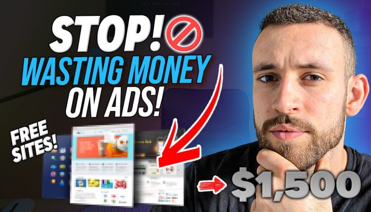 (3X) FREE ADS Method To Earn +$1,500/Week (STOP PAYING!) | Clickbank Affiliate Marketing 2022